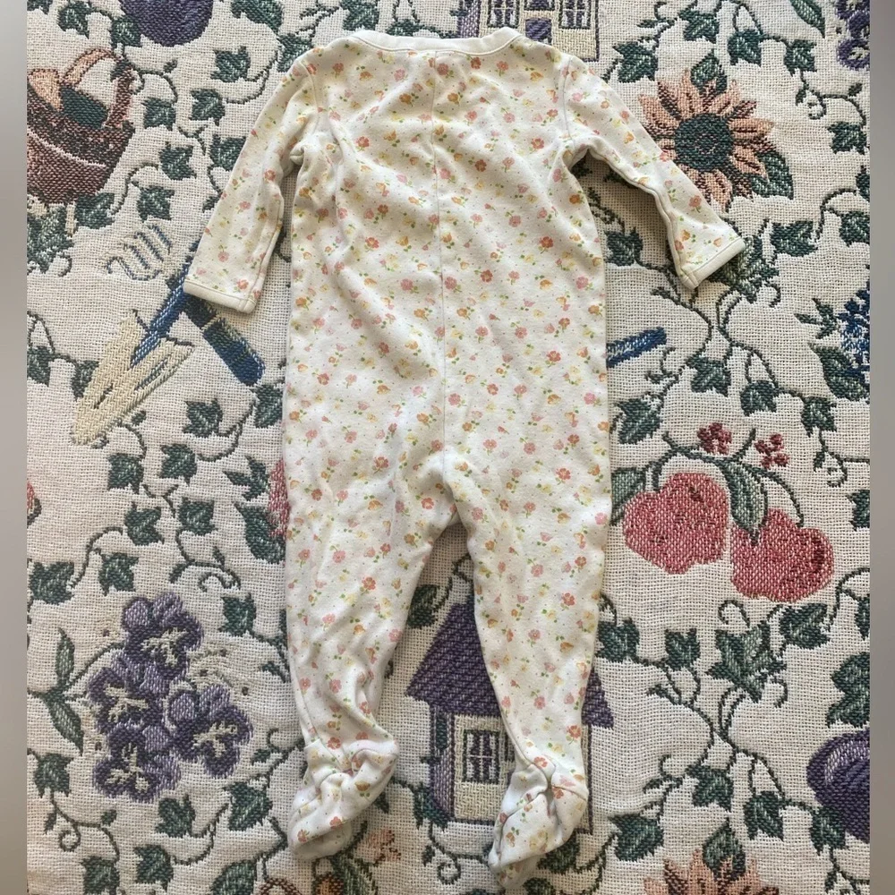 3/$15 SALE BUNDLE N SAVE Gymboree 3-6 Months Floral Footies Onesie